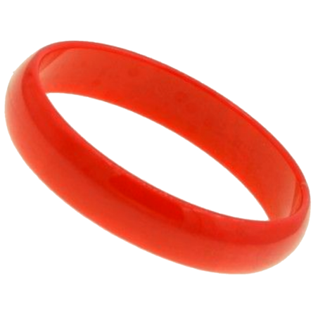Pulsera de Aro Grande Roja - Pendientes, Collares y Pulseras