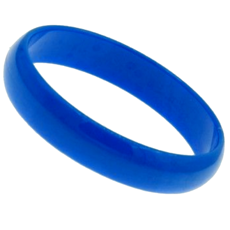 Pulsera de Aro Grande Azul - Pendientes, Collares y Pulseras