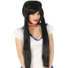 Peluca Anime coletas Morena - Pelucas Cosplay