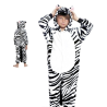 Disfraz de Cebra Pijama Peluche Infantil - Disfraces Kigurumis Infantiles