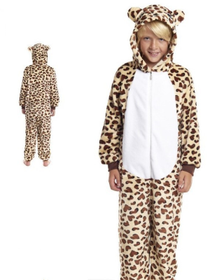 Comprar Disfraz de Leopardo Pijama Peluche Infantil - Disfraces Kigurumis Infantiles