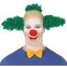 Calva de Payaso con Pelo Verde - Pelucas