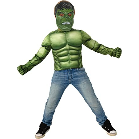 Disfraz de Hulk con Mascara y Guantes Infantil