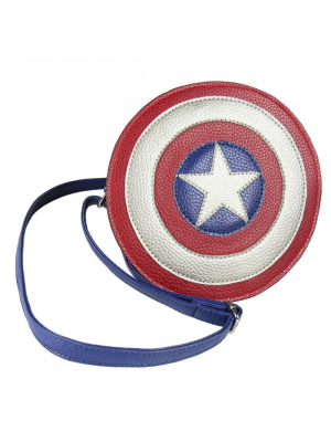 Bolso Bandolera Capitan America Polipiel - Bolsos y Mochilas Frikis