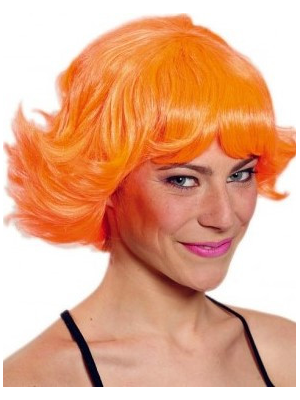Comprar Peluca Melena Martina Fashion Naranja - Pelucas