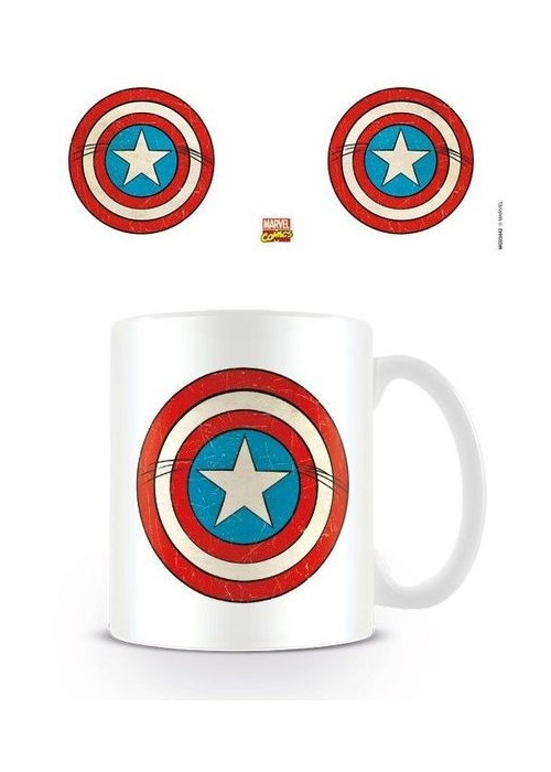 Taza Capitan America Retro