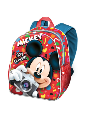 Mochila Mickey Say Cheese Disney Infantil