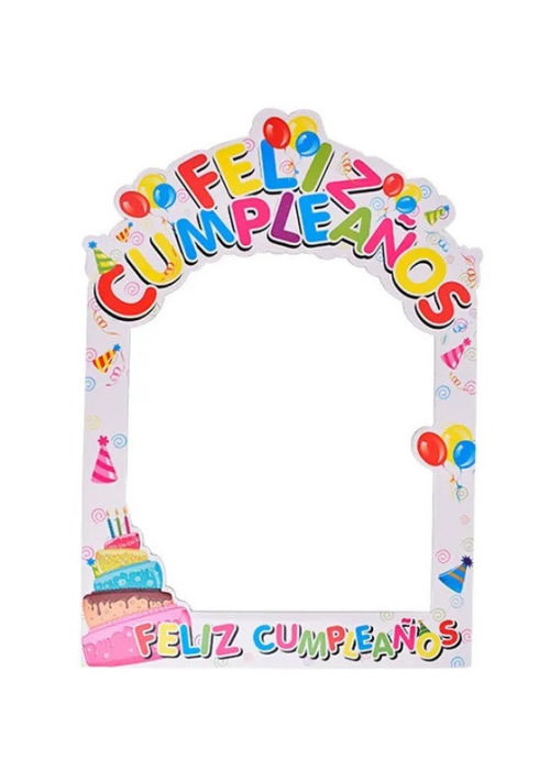 Kit para photocall fiesta de cumpleaños - 10 unidades por 4,75 €