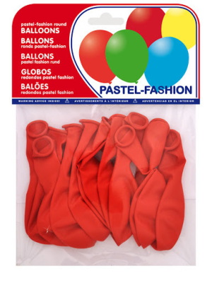 Globos Rojos 12 Unid - Globos