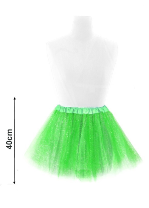 Tutu à Paillettes Vert clair 40cm