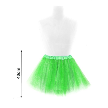 Tutu Brillantor Llum Verd 40 cm
