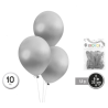 Globos Plateados Metalizados 10 Unid - Globos