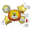 Globos set Leon 5 Unid - Globos