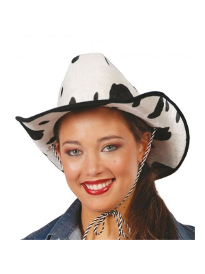 Sombrero Vaquero Vaca - Complementos de Vaqueros