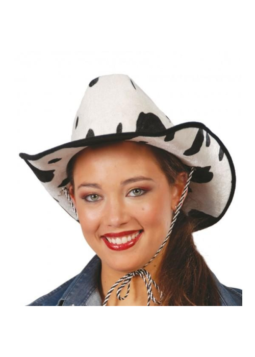 Sombrero Vaquero Vaca - Complementos de Vaqueros