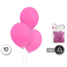 Globos Rosas 10 Unid - Globos