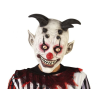 Mascara Payaso con Cuernos - Mascaras y Antifaces