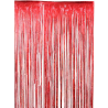 Cortina de Flecos Rojo 1x2m - Guirnaldas