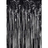 Cortina de Flecos Negro 1x2m - Guirnaldas