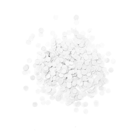 Confetti de Papel Blanco de 1.50cm - Confetti y Serpentinas