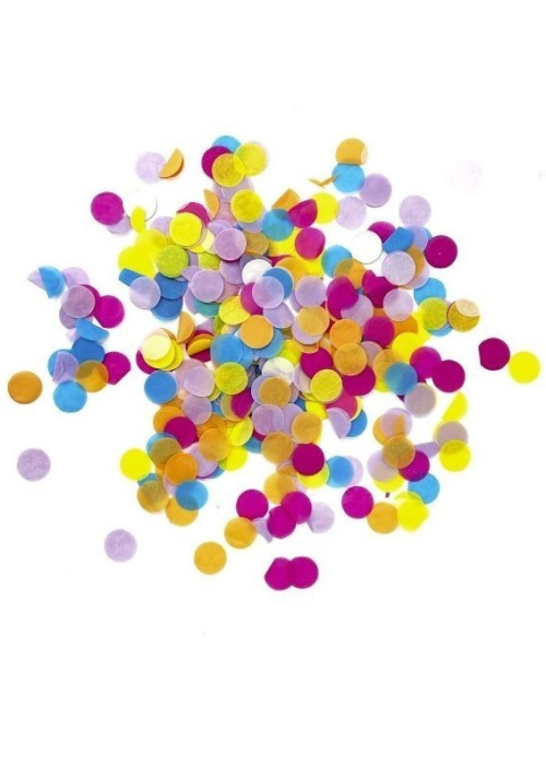 Confetti de Papel Azul de 1.50cm