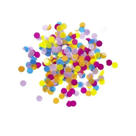 Confetti de Papel Azul de 1.50cm