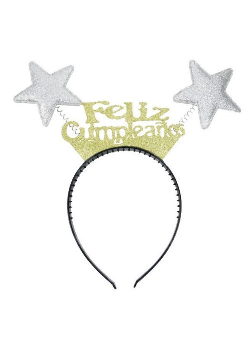 Desempleados Fuera de plazo emoción Comprar Diadema Feliz Cumpleaños - Articulos y Decoracion de Fiesta