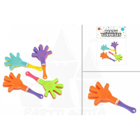 Bolsa con 4 Manos Clapper - Piñatas