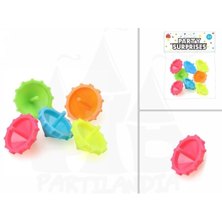 Bolsa con 8 Peonzas - Piñatas