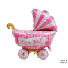 Globo Carro Rosa - Globos