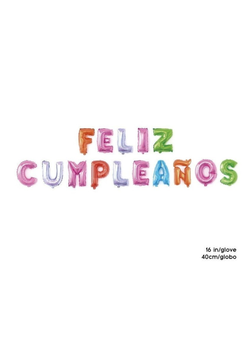 Globos Feliz Cumpleaños - Globos