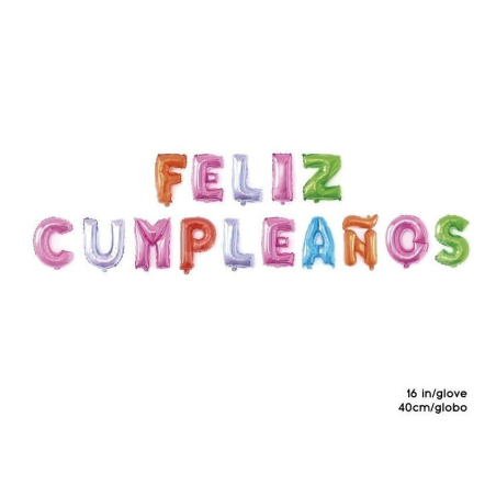 Globos Feliz Cumpleaños - Globos