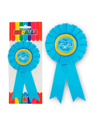 Medalla al Mejor Papa del Mundo - Articulos y Decoracion de Fiesta