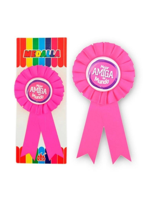 Medalla al Mejor Amiga del Mundo - Articulos y Decoracion de Fiesta