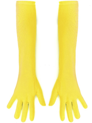 Guantes Largos Amarillos - Guantes