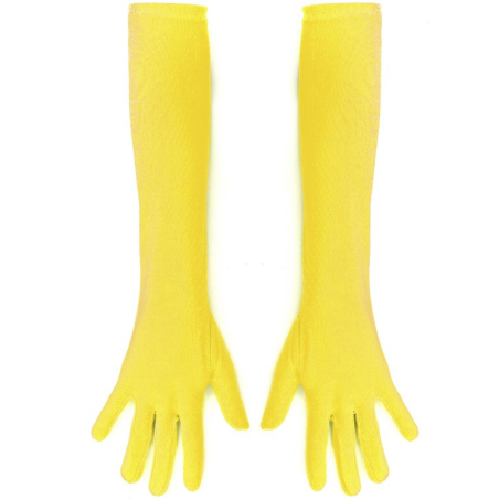 Guantes Largos Amarillos