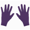 Guantes Morados 25 cm - Guantes
