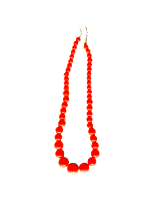 Collar de Sevillana Pequeño Rojo - Pendientes, Collares y Pulseras