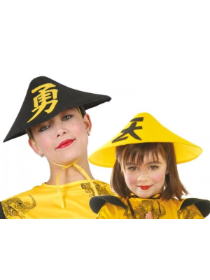 Gorro Chino - Complementos de Chinos, Orientales, Ninjas y Geishas