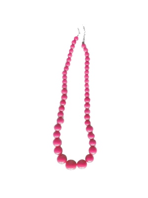 Buy Necklace Beads Pink for only 1.80€ – costume Shop online