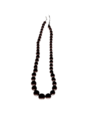 Collar de Sevillana Pequeño Negro - Pendientes, Collares y Pulseras