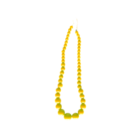 Collar de Sevillana Pequeño Amarillo - Pendientes, Collares y Pulseras