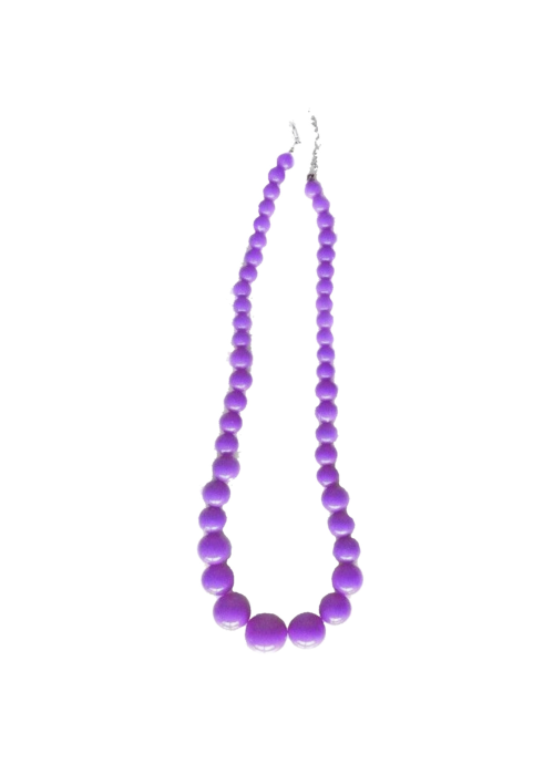 Collar de Sevillana Pequeño Morado - Pendientes, Collares y Pulseras