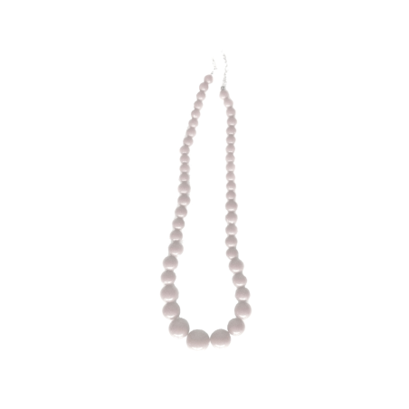 Collar de Sevillana Pequeño Blanco - Pendientes, Collares y Pulseras