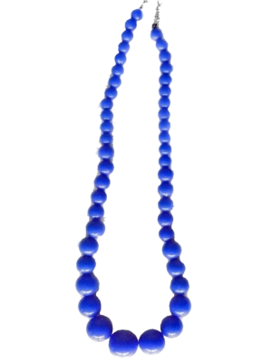 Collar de Sevillana Grande Azul - Pendientes, Collares y Pulseras