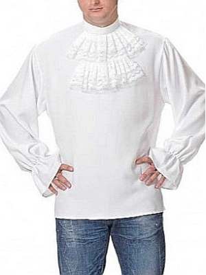 Camisa con Chorreras - Otros complementos flamencos