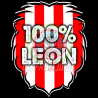 Vinilo Texti Zurigorri 100% Leon 23x23 - Marea Zurigorri