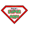 Vinilo Textil Soy un Super Papi 15x15 - Vinilos Textil Frikis