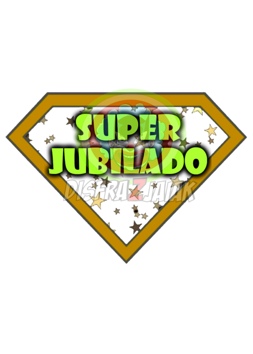 Vinilo Textil Super Jubilado 15x15 - Vinilos Textil Frikis