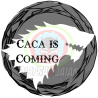 Vinilo Textil Caca is Coming 15x15 - Vinilos Textil Frikis